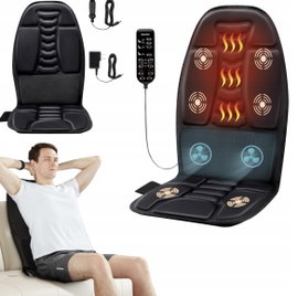Poduszka do masażu pleców z wibracjami 2 stopnie masażu Comrelax 68x49x39cm
