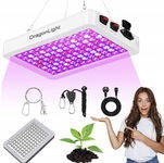 DragonLight BW3000 lampa LED do uprawy roślin z pilotem i timerem biała