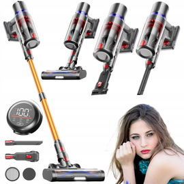 Odkurzacz bezprzewodowy 550 W czas pracy 65 minut z funkcją OLED Avalsor