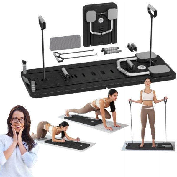 ExeractFit Zestaw do pilatesu wielofunkcyjny na brzuch automatyczne odbicie