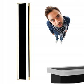 Mikeru Nowoczesna lampa ścienna LED 24 W z pilotem IP65 3000-6000 K 10-100%