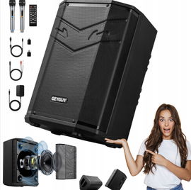Głośnik przenośny z Bluetooth GPSK-4 8" Pro 27,9 x 24,5 x 35 cm czarny