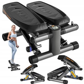 Mini stepper 2w1 do domu z linami zasilania 16 regulowanych trybów vannect