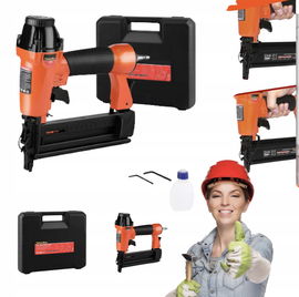 Pistolet pneumatyczny ValueMax z noskiem bezpieczeństwa z etui pomarańczowy