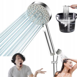 Magichome Słuchawka prysznicowa wysokociśnieniowa energooszczędna srebrna