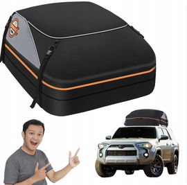 Sajlnowo torba dachowa 102 x 90 x 45 cm wodoodporna z paskami i pokrowcem