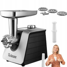 Elektryczna maszynka do mielenia mięsa z nadziewarką do kiełbasy 3 otwory