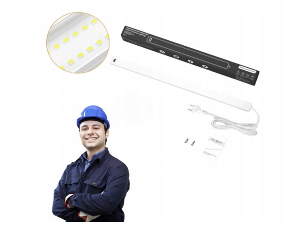 SIBI Lampa podszafkowa LED ściemniana 41 cm neutralna biel 4000 K klasa F