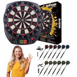 Elektroniczna tarcza do darta 12 rzutek 43 cm szerokości BLESION