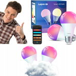 Inteligentne żarówki AI B1 - Lampa LED E27 z rozpoznawaniem emocji - 2szt