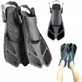 Płetwy do nurkowania dla dorosłych r.L/XL unisex CAPAS 42-47 cm czarne