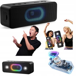 Głośnik Bluetooth Ortizan 15W IPX6 stereo HiFi Bass 24h AUX Wodoodporny