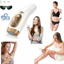 Depilator laserowy IPL Haarlosy z chłodzeniem 999900 impulsów funkcjonalny