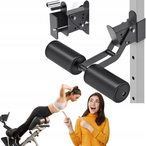 Przystawka do prostowania nóg Kipika do Power Rack regulowana 2x2 3x3