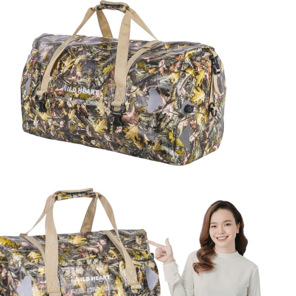 Torba podróżna 100 litrów WILD HEART wodoszczelna PVC500D IPX6 pojemna