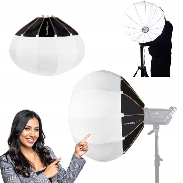 Softbox Lantern 65 cm Bowens modyfikator światła miękkie oświetlenie 360