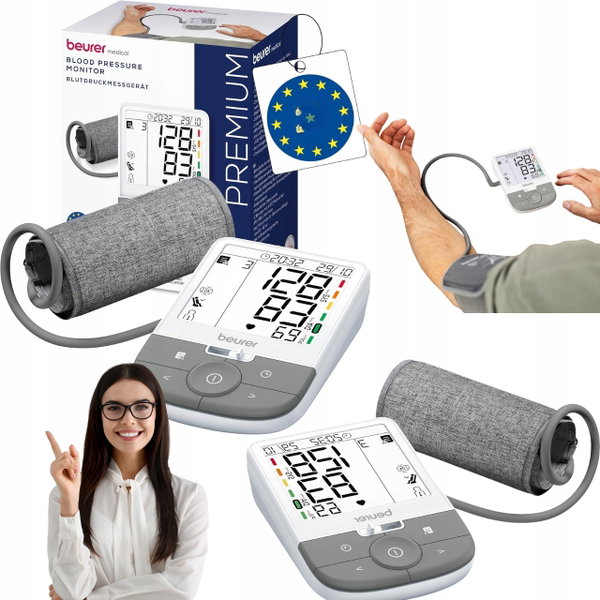 Ciśnieniomierz naramienny Beurer BM 53 AFib Bluetooth mankiet 22-42 cm
