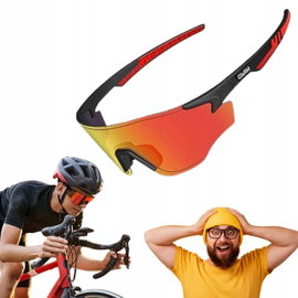 Okulary przeciwsłoneczne sportowe dla kobiet i mężczyzn - ochrona UV400