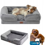Legowisko ortopedyczne dla psa Bedsure 71x58[cm] -Ergonomiczna sofa dla psa