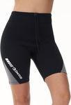 Spodnie neoprenowe dla kobiet 2mm krótkie 2XL ochrona UV czarne Owntop