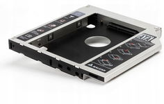 Rama na drugi dysk HDD/SSD SATA 3.0 Salcar 12,7mm