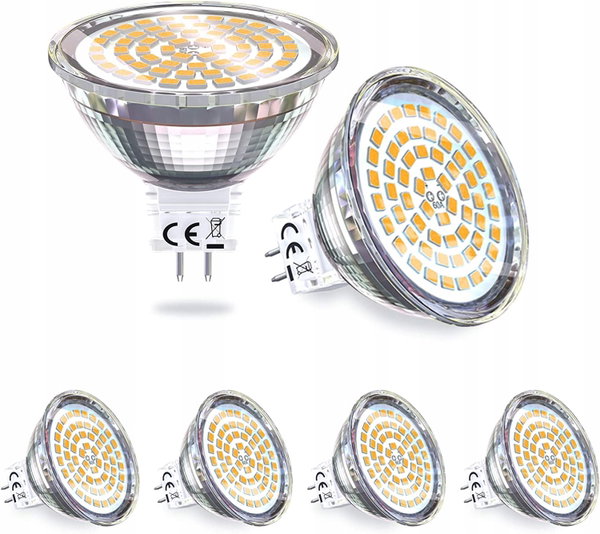 Reflektor LED 12 V 4 W ciepła biel 6 sztuk Bonlux
