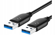 Kabel USB, Rankie, USB 3.0, czarny, wytrzymały