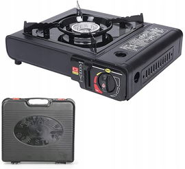 Kempingowa Kuchenka gazowa kempingowa w walizce Yinleader 2,9kW