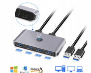 Koncentrator urządzeń peryferyjnych USB 3.0 Opluz 4xUSB