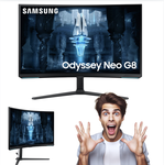 Monitor Samsung Odyssey Neo G85NB (LS32BG850NPXEN) czarny 32" 3840 x 2160 4K