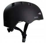 Kask rowerowy unisex z tylnym światłem LED r.M (55-58 cm) PANK URBAN czarny