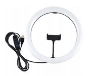 Lampa Pierścieniowa z uchwytem na telefon Led Ring 12w/60w Makijaż selfie