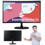 Monitor Samsung S36C LED display 68,6 cm (27") 1920 x 1080 px Full HD LCD Czarny