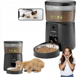 Automatyczny dozownik karmy dla kota z kamerą HD 2,4 G i WiFi PUPPY KITTY