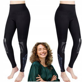 Neoprenowe spodnie dla kobiet mężczyz o grubości 3mm kolor czarny Owntop