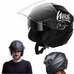Kask motocyklowy Westt W-001 z podwójnym wizjerem Roz. M - 57 - 58 cm