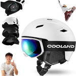 Lekki Kask narciarski snowboardowy r. M 55-59CM Odoland - Ochrona i komfort