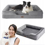 Materac do Legowiska ortopedycznego dla psa Bedsure 89x63 cm szary