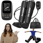 FIT KING FT-075A Masażer kompresyjny do masażu nóg z podgrzewaczem, pilotem
