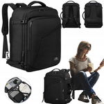 Plecak podróżny rozszerzany unisex 50x35x20 cm czarny MATEIN kabinowy