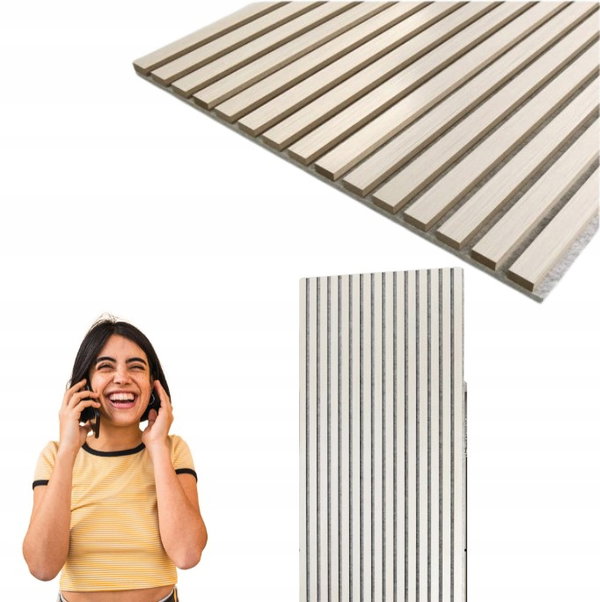 Panele akustyczne drewniane łatwa instalacja wysoka jakość 60x120 cm Art3d