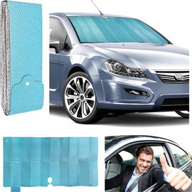 Osłona przeciwsłoneczna na przednią szybę samochodową - Lets Joy Car!