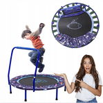 USZKODZONA Składana trampolina dla dzieci 96,5 cm z uchytem i osłoną bezpie