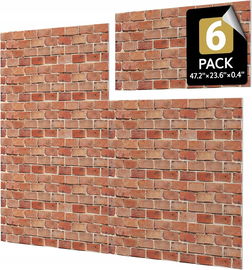 Samoprzylepne Panele Akustyczne 6-pak-Wydajna izolacja dźwiękowa 120x60x0.9