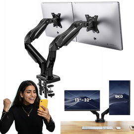 Podwójny stojak na monitor do ekranów 13 do 30" HUANUO VESA 75/100 mm