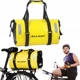 Wodoodporna torba rowerowa 18 l Wild Heart - Odblaskowa i profesjonalna