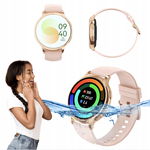 Inteligentny zegarek dla kobiet TIFOZEN 1,5calowy dotykowy Bluetooth różowy