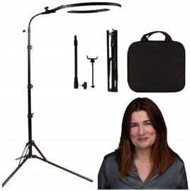 Lampa pierścieniowa świetle LED o rozmiarze 18 cali 60W czarny GSKAIWEN