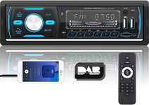 Radio samochodowe Dab+ z Bluetooth 2USB/SD/TF/AUX CAMECHO czarne 1DIN