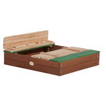 Ella Sandpit AXI wooden sandbox with benches